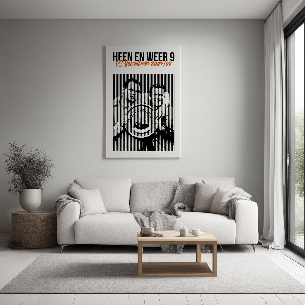 Jack Tuyp en Jeroen Verhoeven - Heen en weer 9 - FC Volendam 2007/08