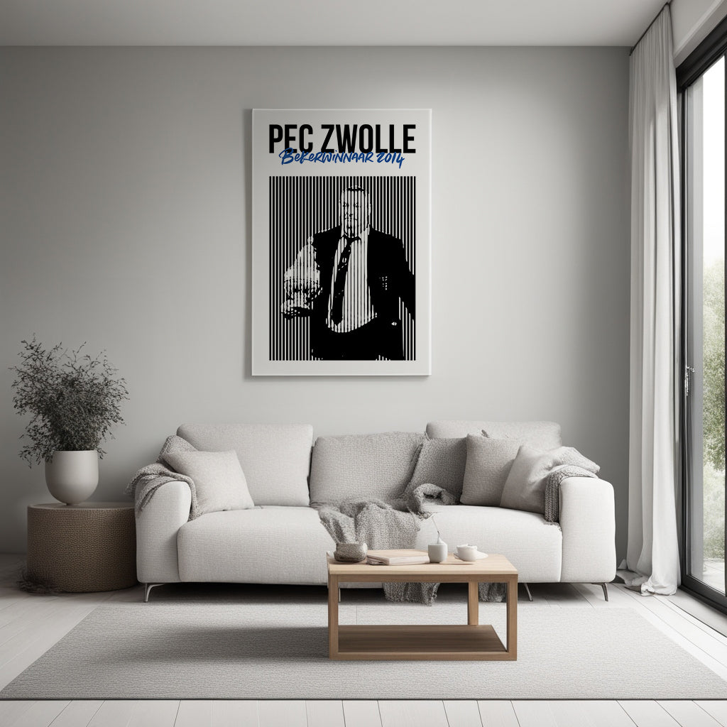 Ron Jans - PEC Zwolle - Bekerwinnaar 2014