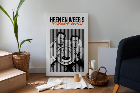 Jack Tuyp en Jeroen Verhoeven - Heen en weer 9 - FC Volendam 2007/08